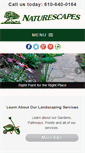 Mobile Screenshot of naturescapes-pa.com